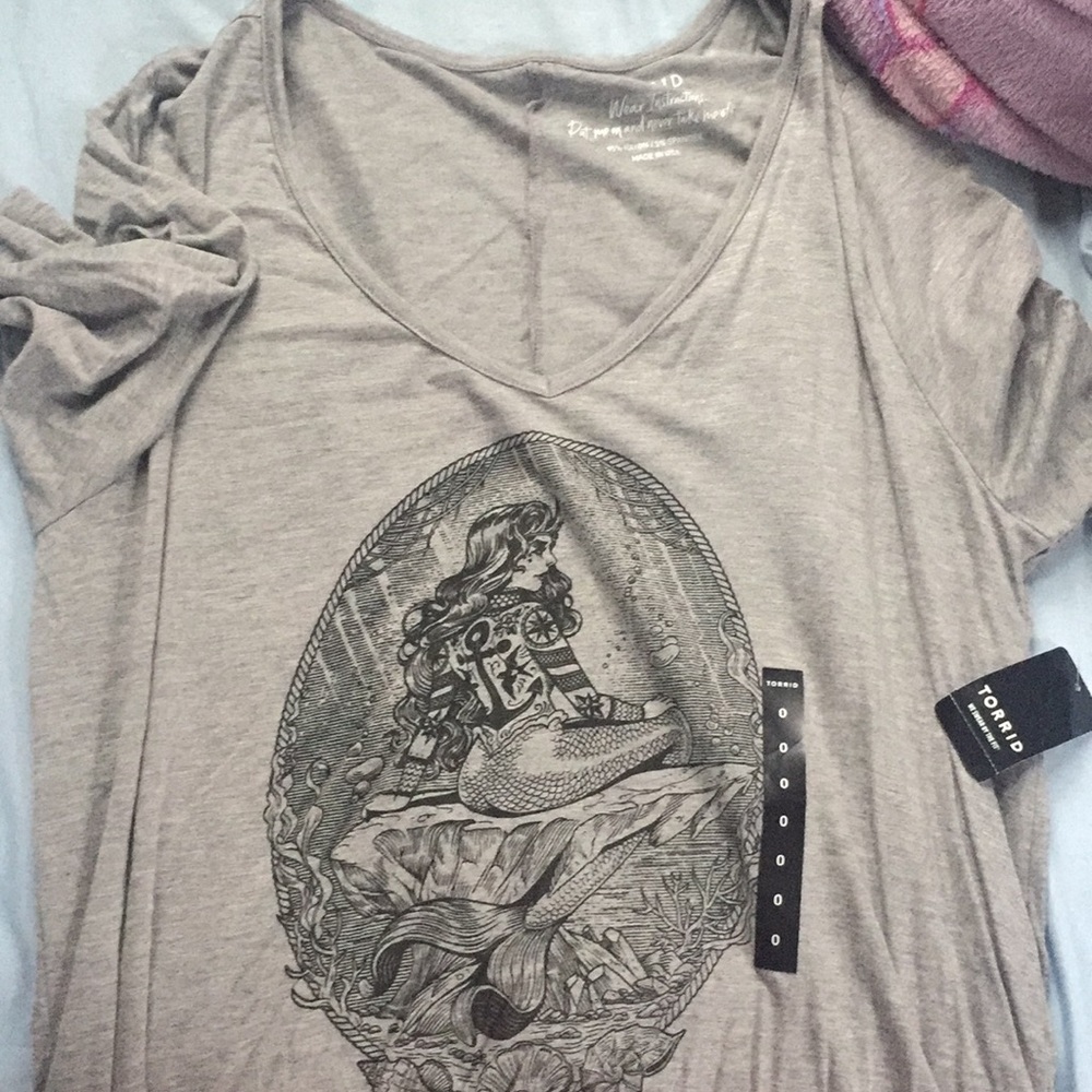 Brand New Torrid Mermaid Tee